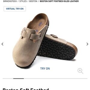 Boston soft bed clog